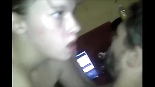 Chubby Doll having Joke With Two Guys