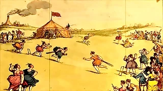 vintage chap-fallen drawings